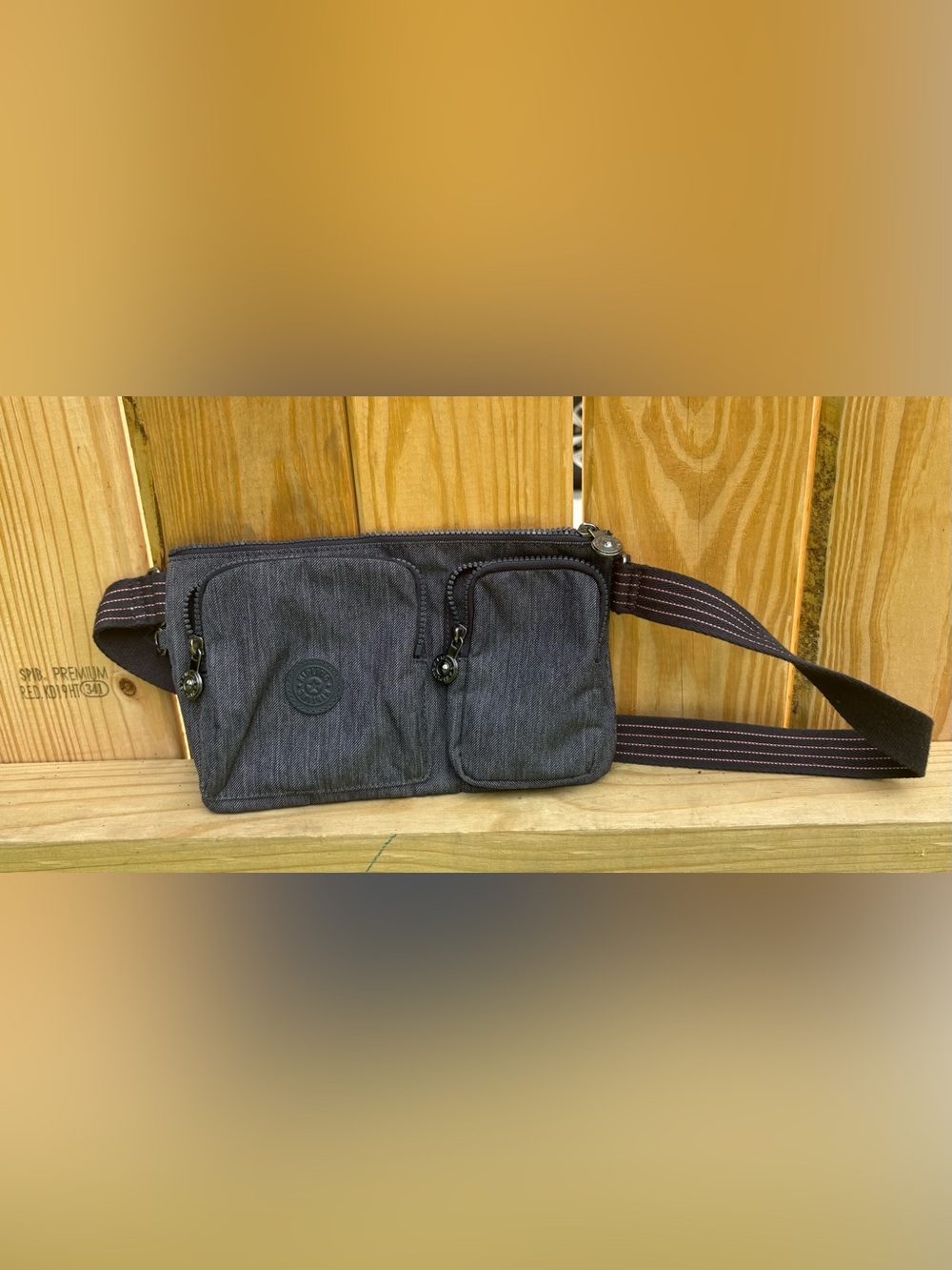 Kipling Presto Up Belt Bag Gray